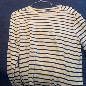 Long Sleeve Stripped J Crew Shirt